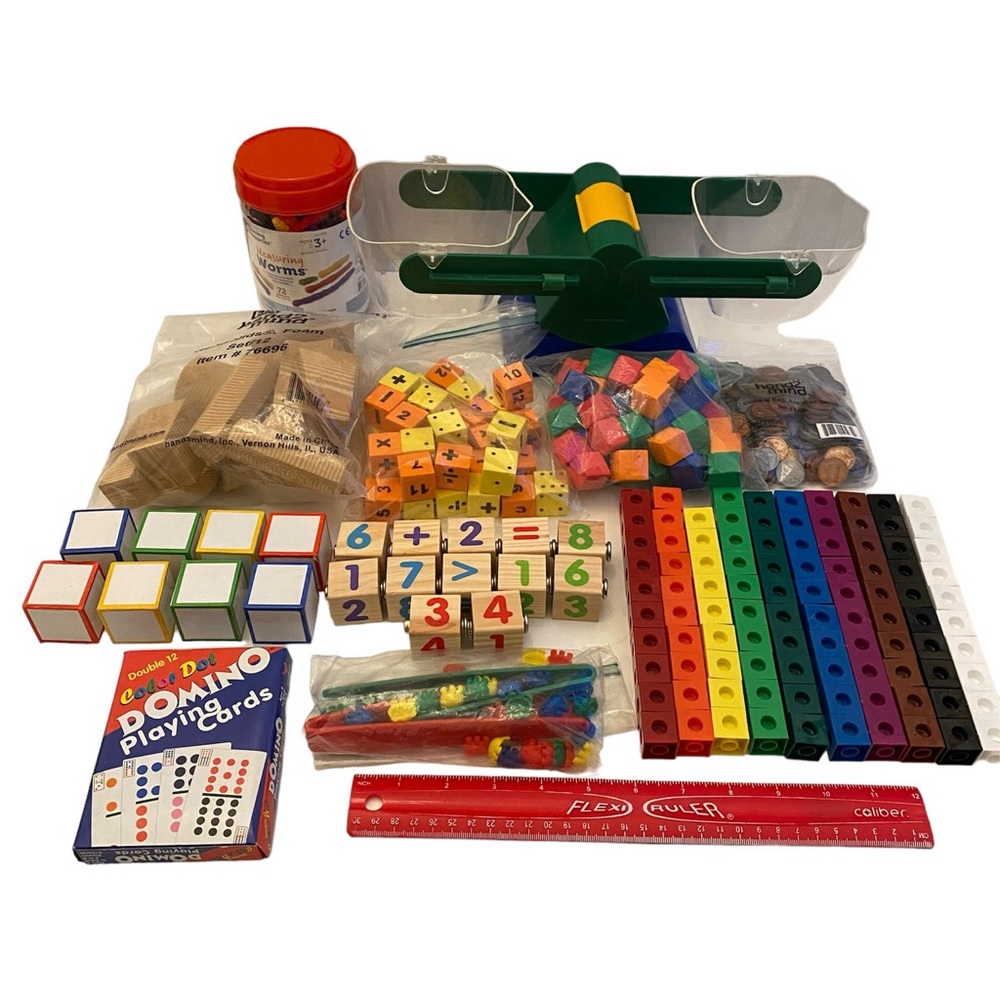 Math Manipulatives for Homeschool or Teachers (Learning Resources & Hand2Mind)